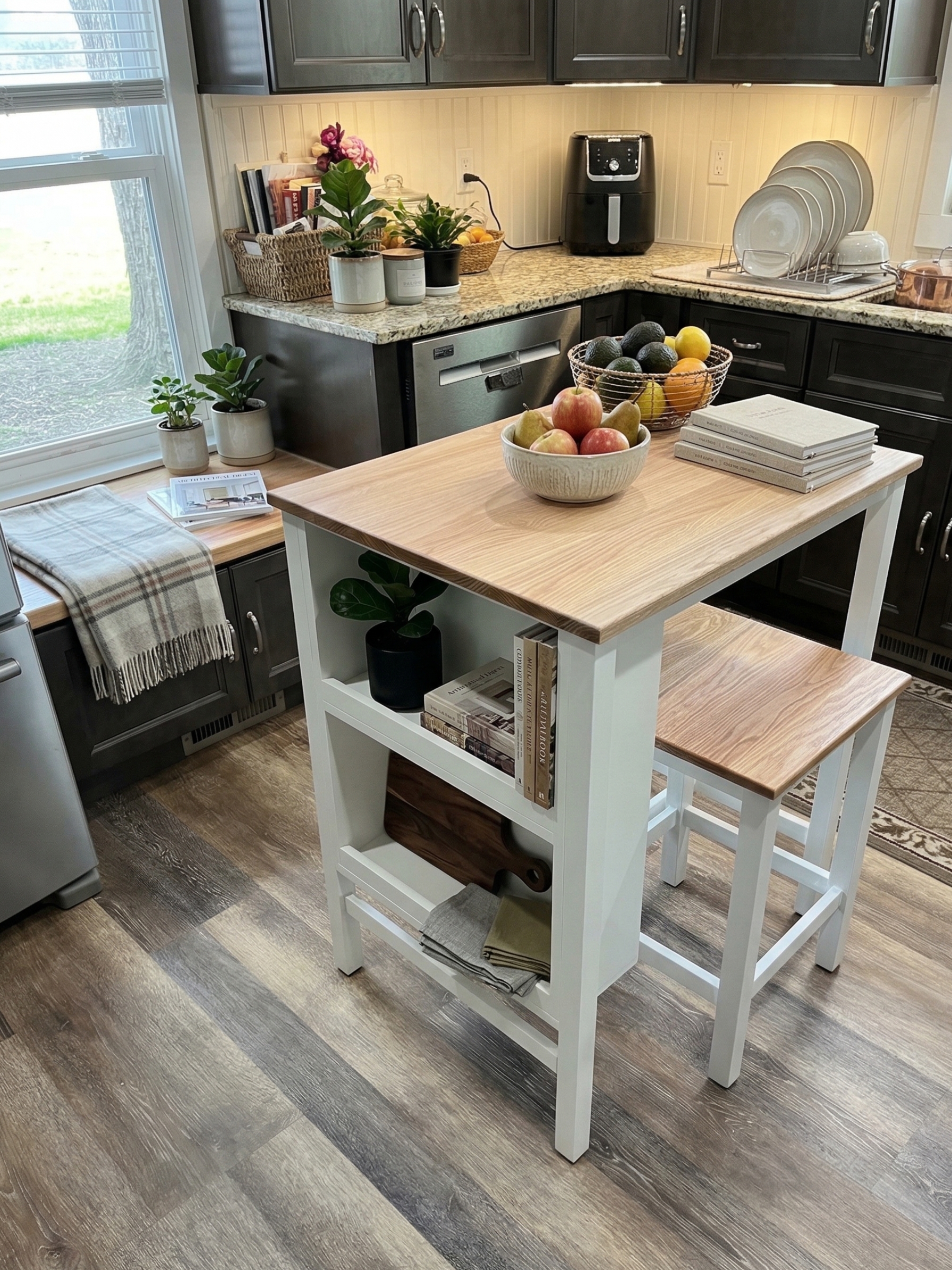 Island and bench seat